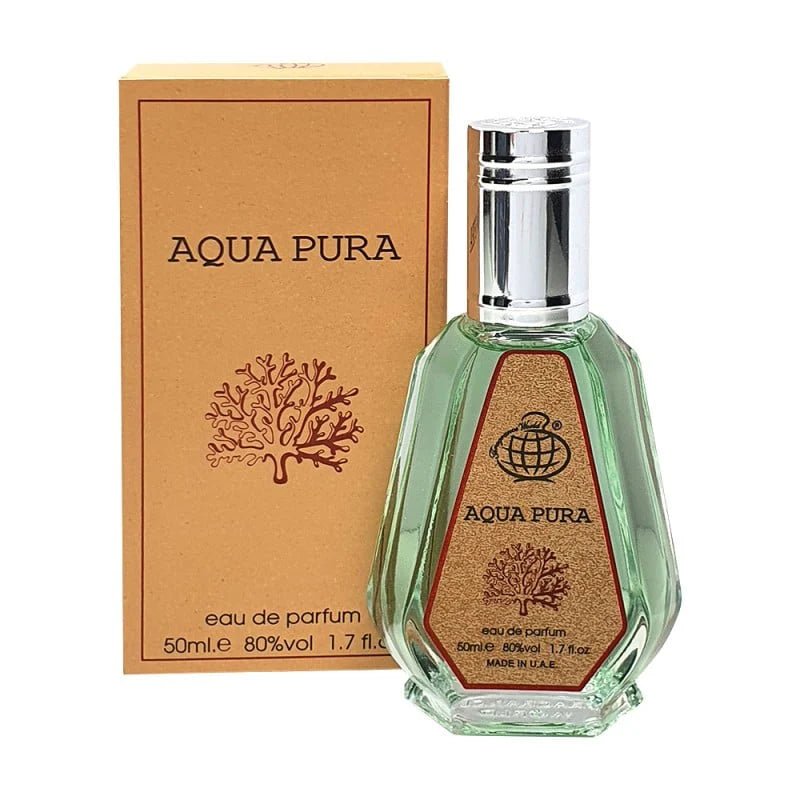 Fragrance World Aqua Pura 50 ml Eau De Parfum - Tega Scents